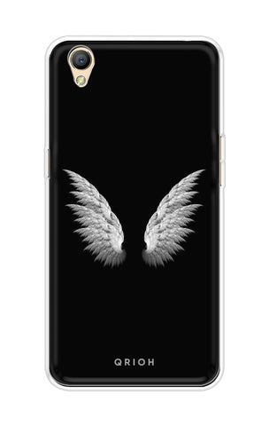 White Angel Wings Soft Cover for Oppo A37
