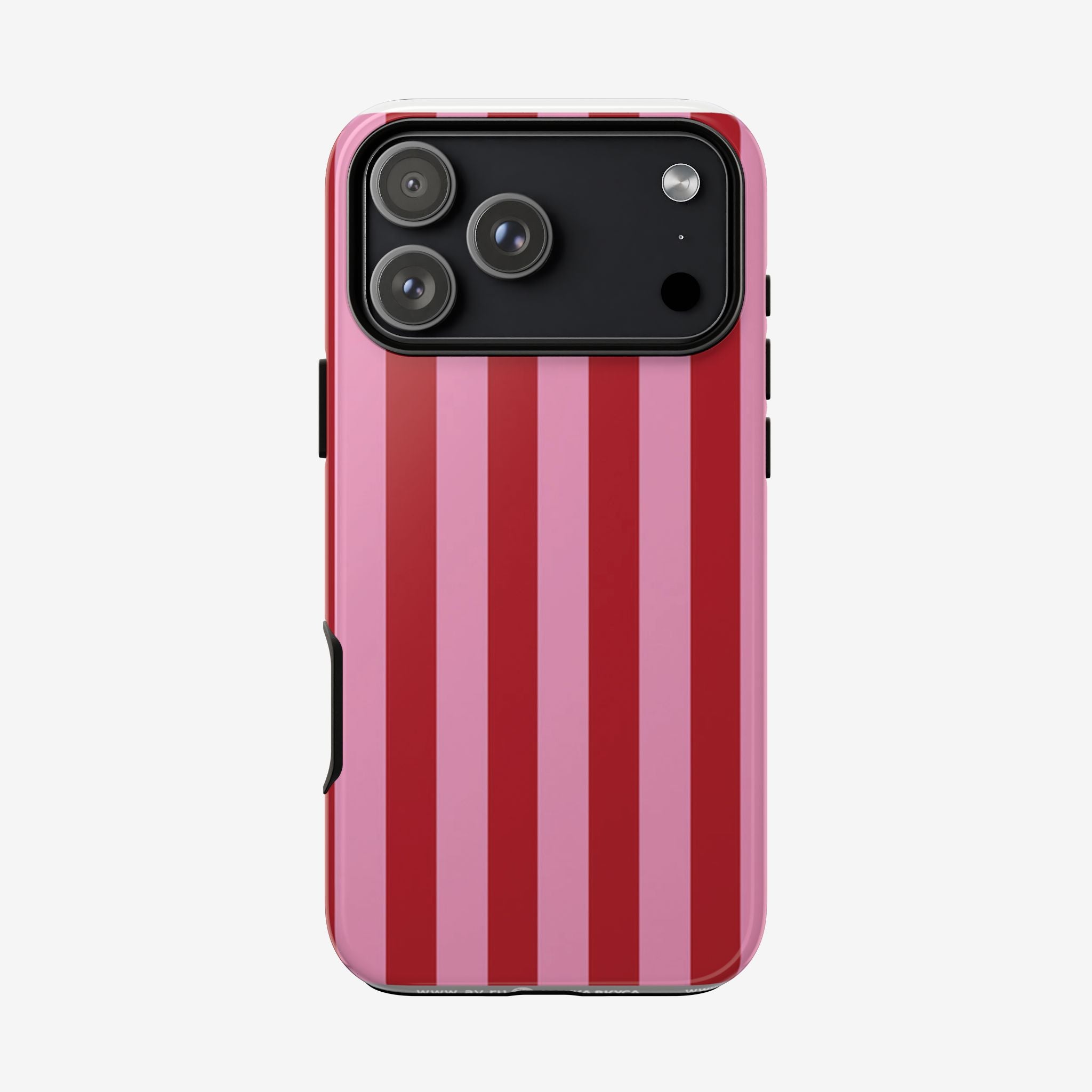 Pink Stripes Tough Case  Available For All iPhone Models