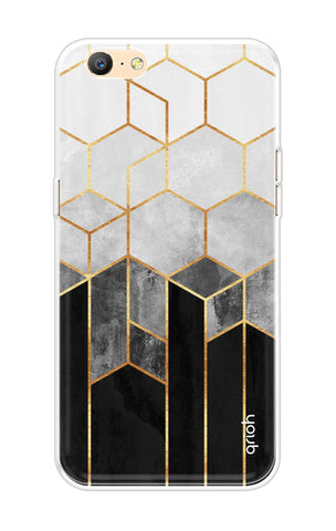 Hexagonal Pattern Soft Cover for Oppo A57