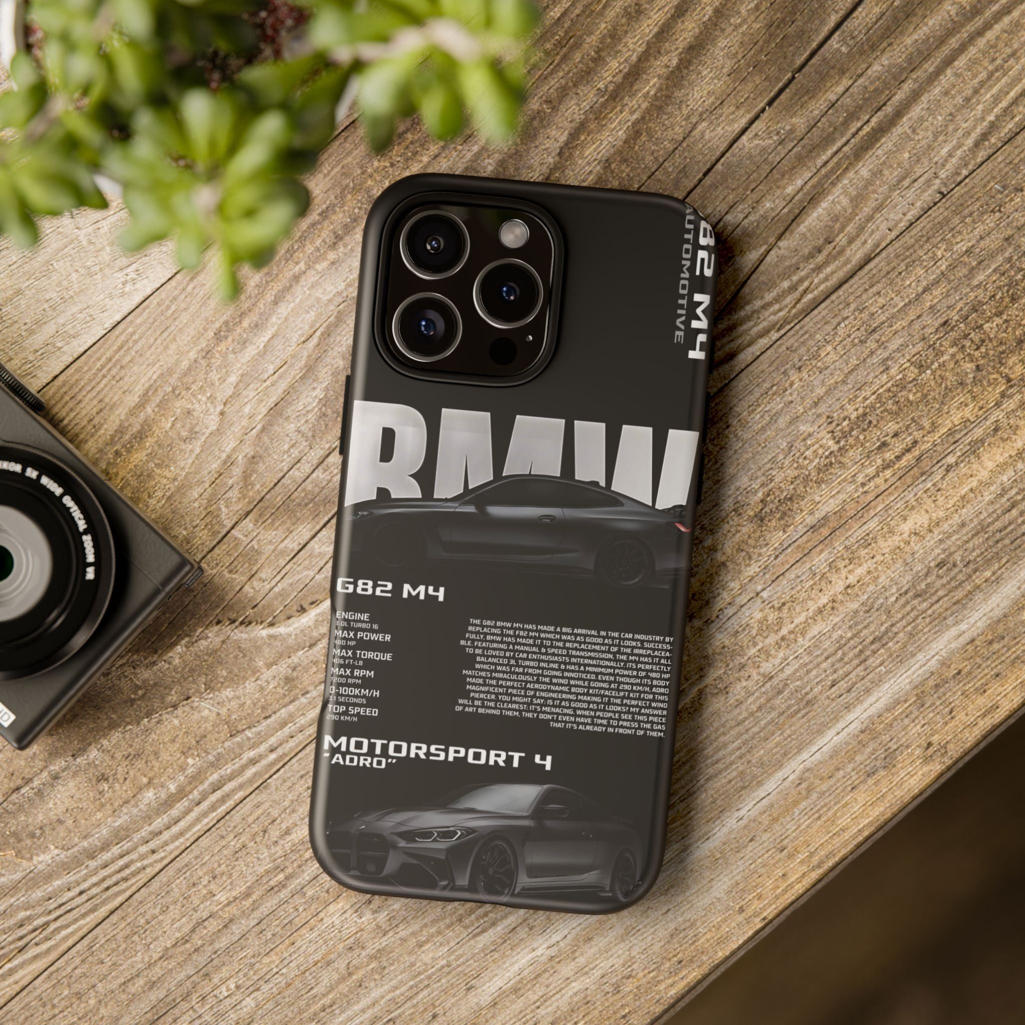 Shadow Auto Tough Case  Available For All iPhone Models