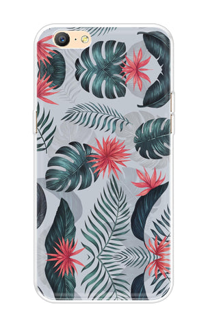 Retro Floral Leaf Soft Cover for Oppo A71