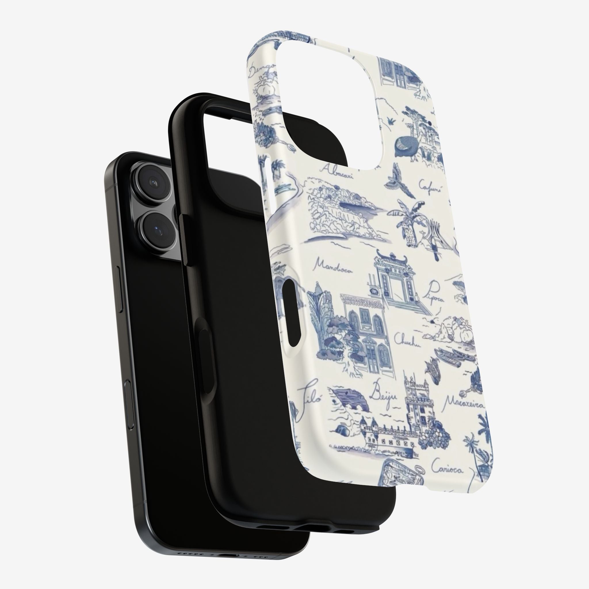 Crimson Bloom Tough Case  Available For All iPhone Models