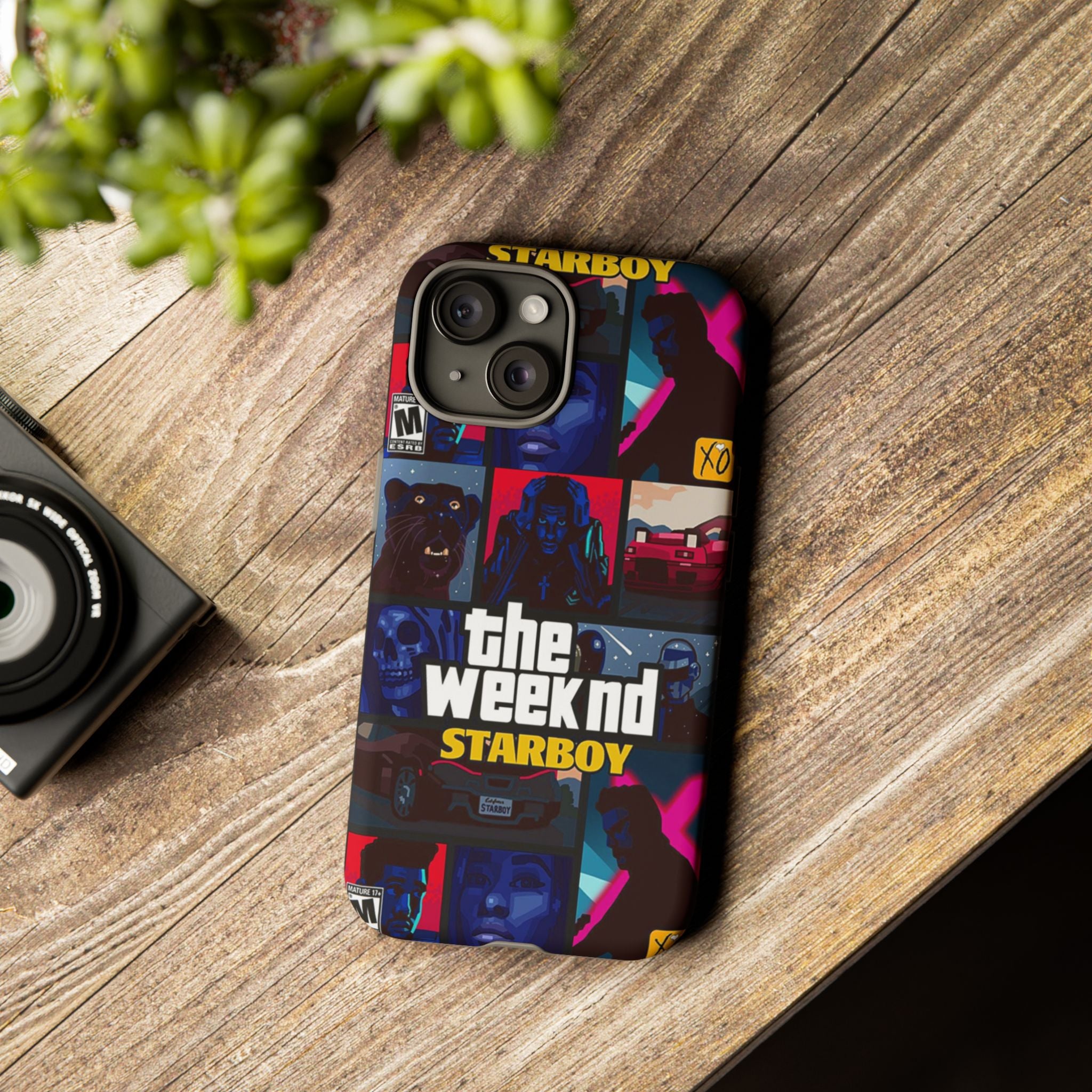 Neon Night Collage Tough Case  Available For All iPhone Models