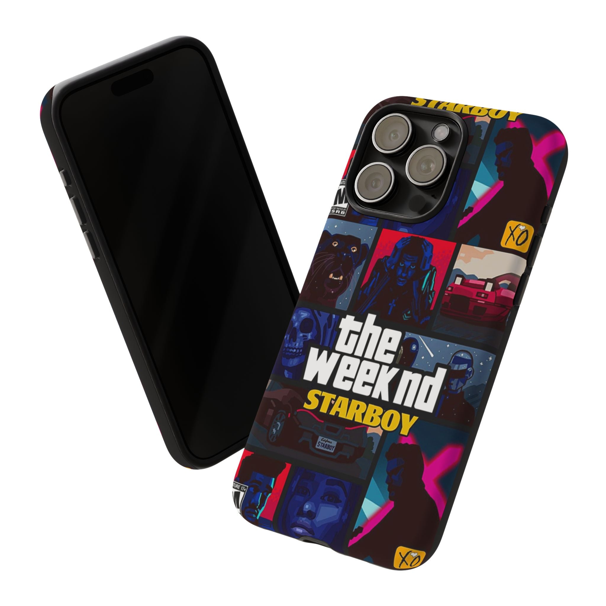 Neon Night Collage Tough Case  Available For All iPhone Models