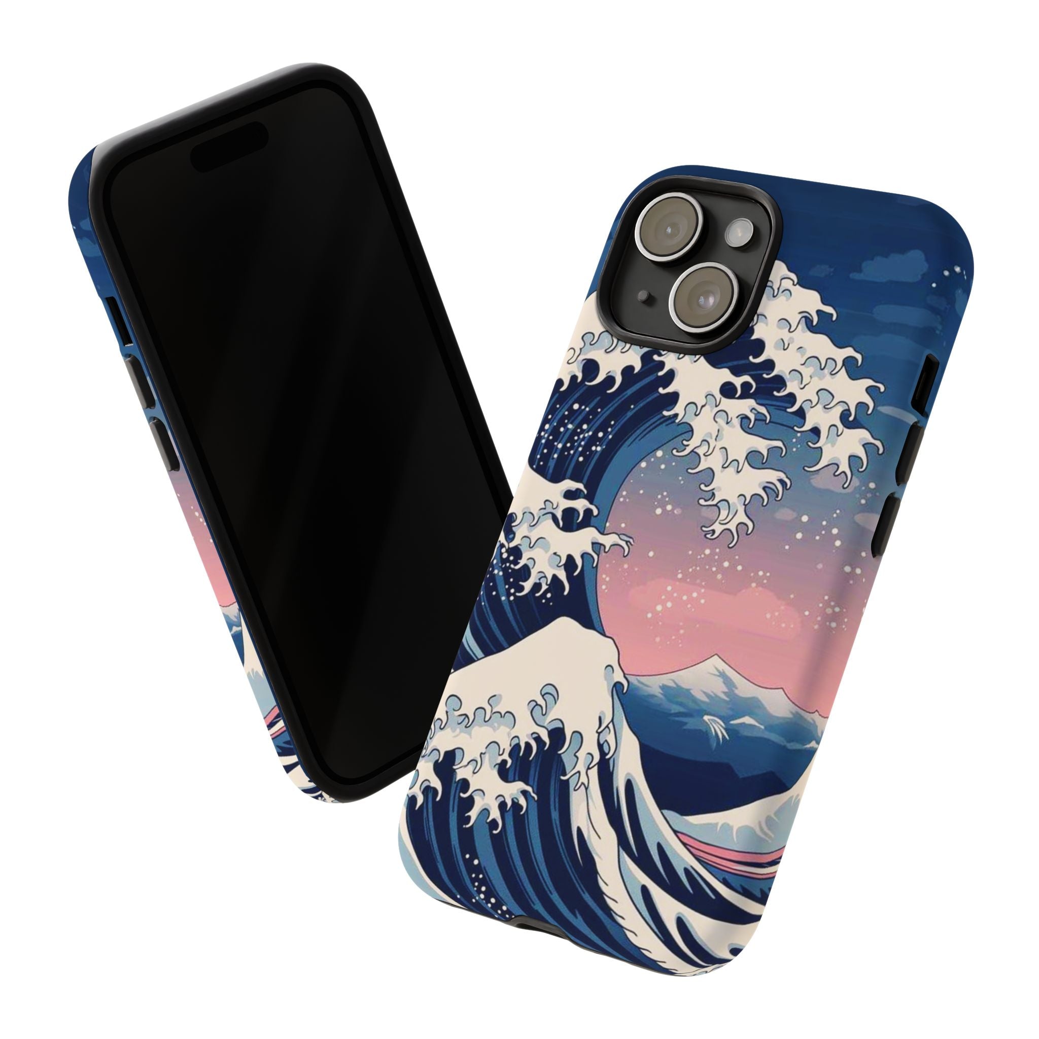 Ocean Crest Premium Tough Shining Phone Case (Double Layer) Available For All iPhone Models