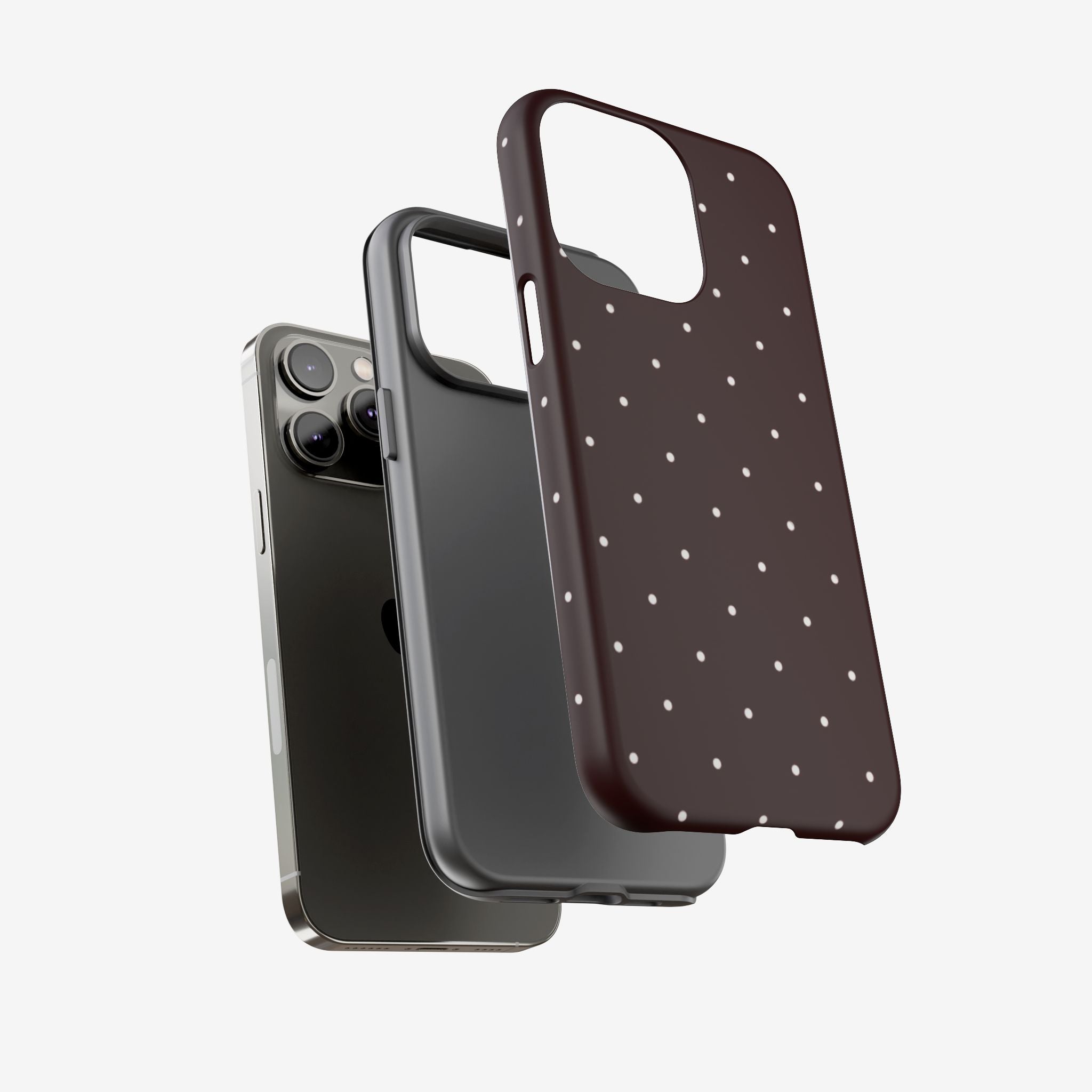 Berry Dots Premium Tough Shining Phone Case (Double Layer) Available For All iPhone Models