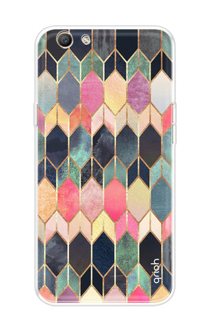 Shimmery Pattern Soft Cover for Oppo F1s