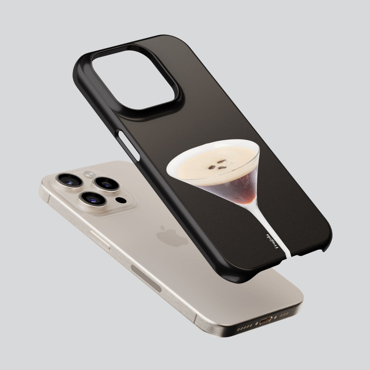 Espresso Premium Tough Shining Phone Case (Double Layer) Available For All iPhone Models