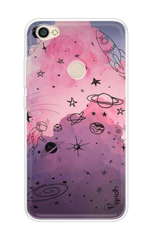 Space Doodles Art Soft Cover For Xiaomi Redmi Y1