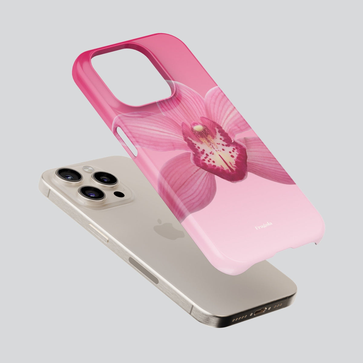 Orchid Fresa Premium Tough Shining Phone Case (Double Layer) Available For All iPhone Models