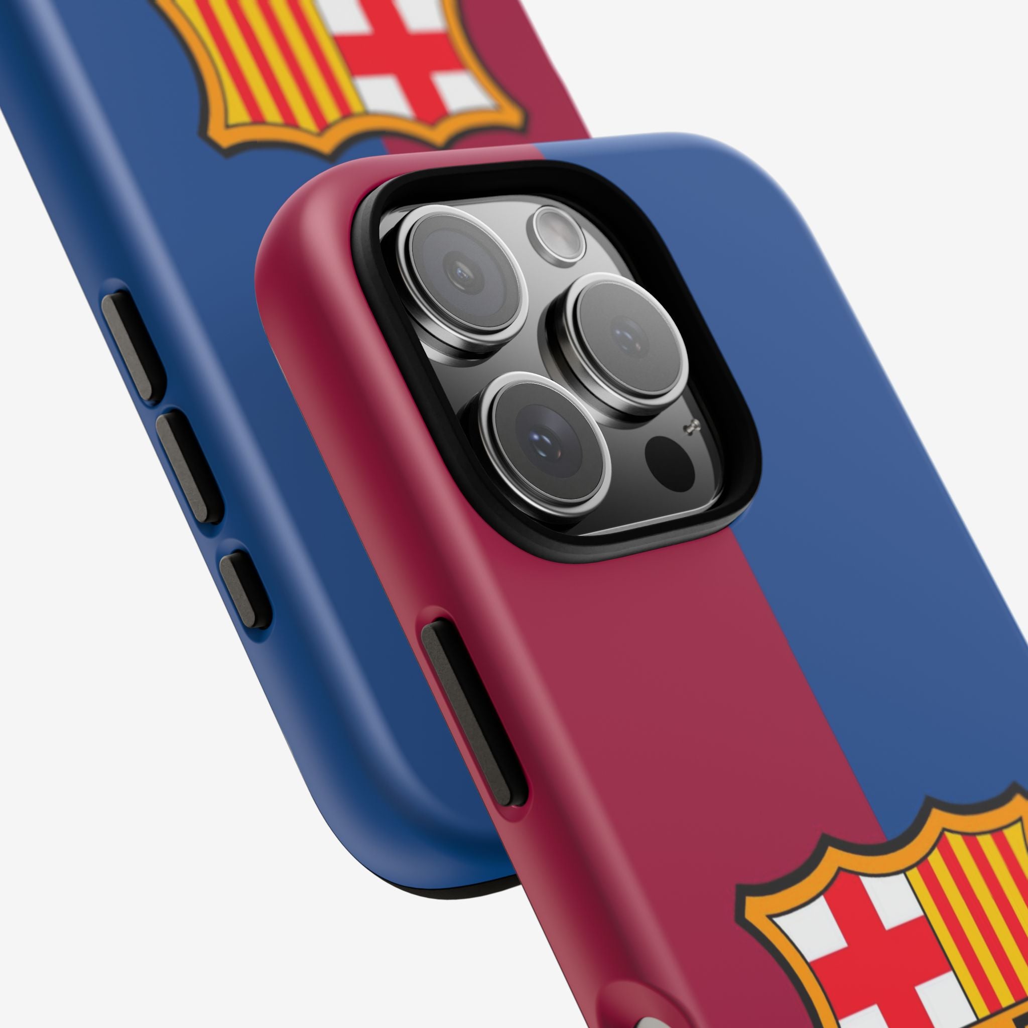 Dual Tone Crest Premium Tough Shining Phone Case (Double Layer) Available For All iPhone Models