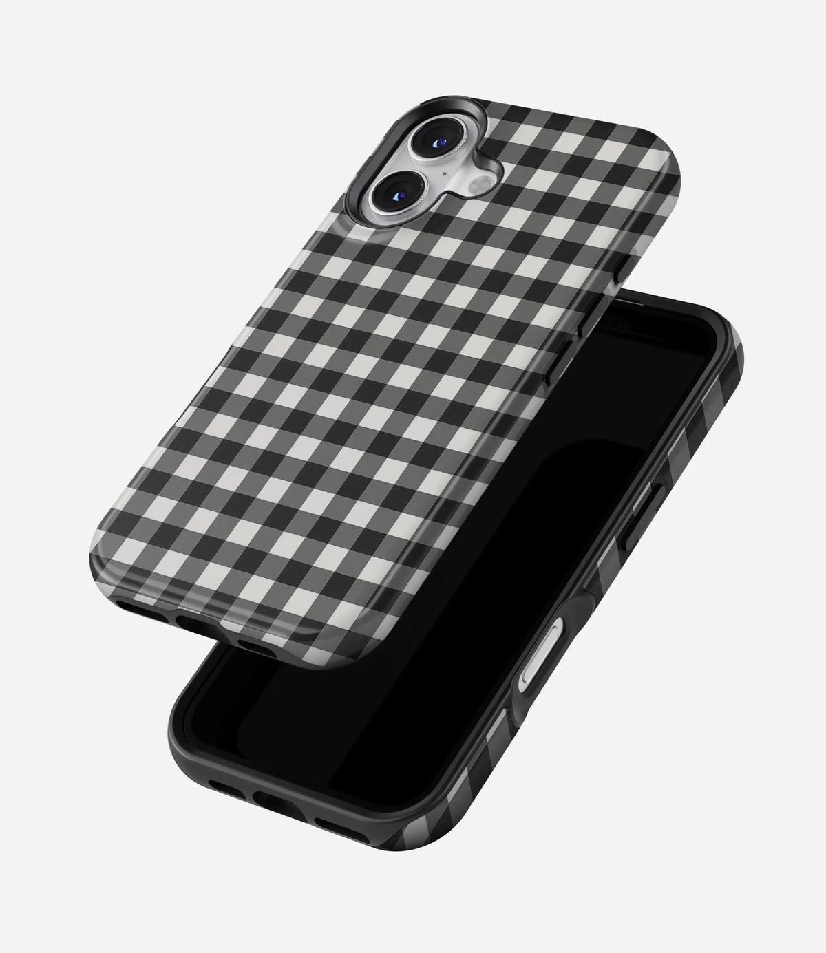 Monochrome Picnic Premium Tough Shining Phone Case (Double Layer) Available For All iPhone Models