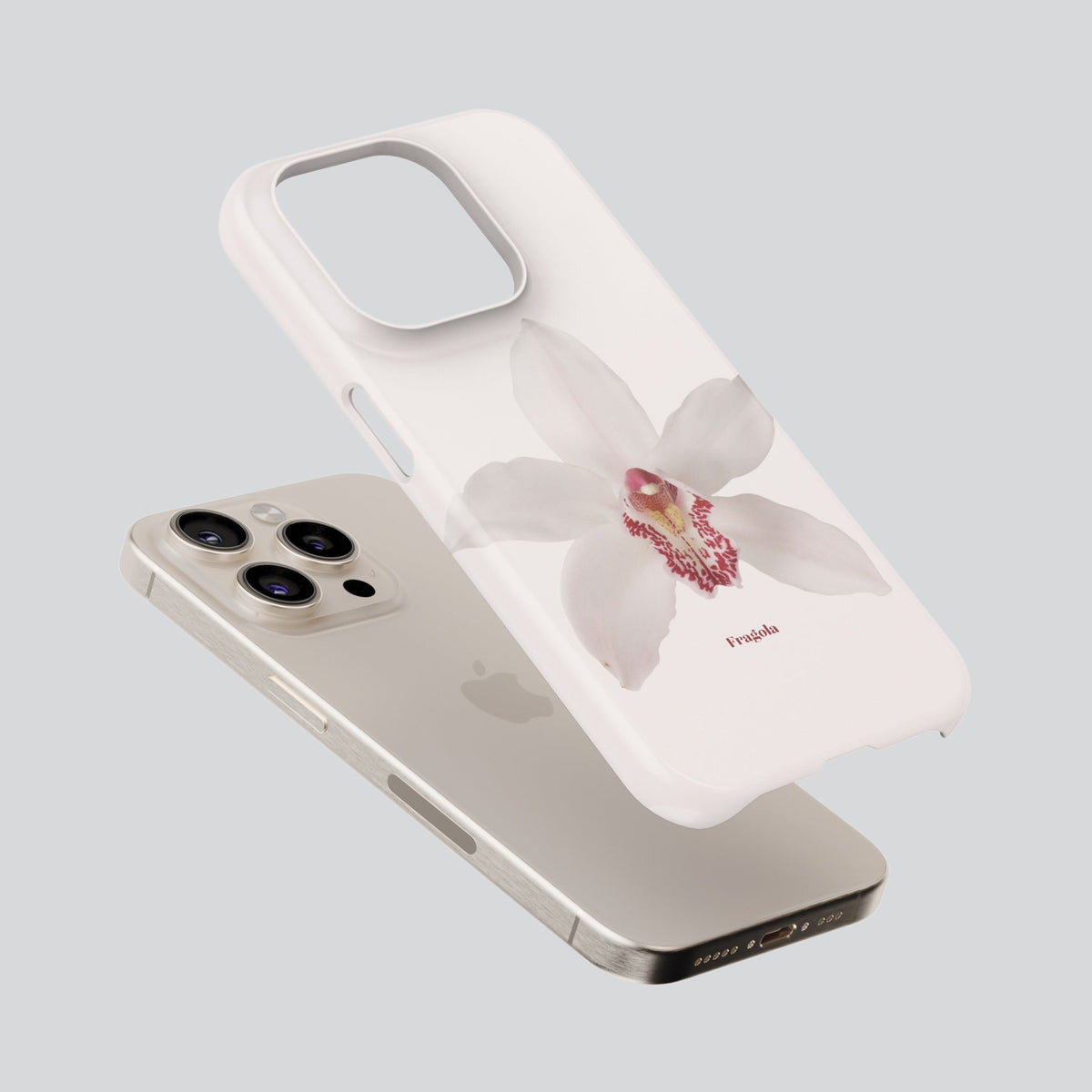 Milky Premium Tough Shining Phone Case (Double Layer) Available For All iPhone Models