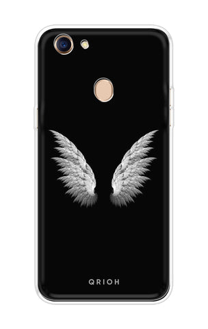 White Angel Wings Soft Cover for Oppo F5