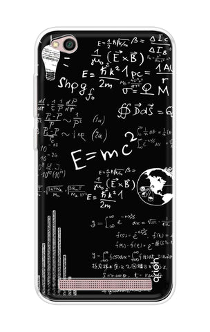 Equation Doodle Soft Cover for xiaomi redmi 5a