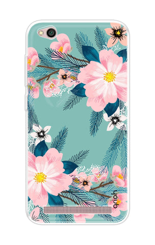 Wild flower Soft Cover for xiaomi redmi 5a