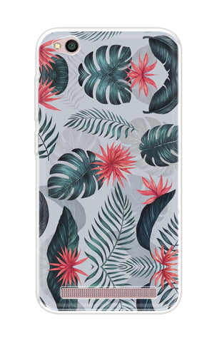 Retro Floral Leaf Soft Cover for xiaomi redmi 5a
