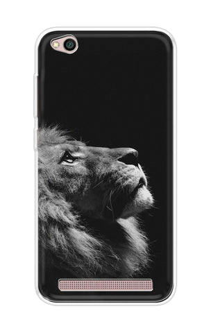 Lion Looking to Sky Soft Cover for xiaomi redmi 5a