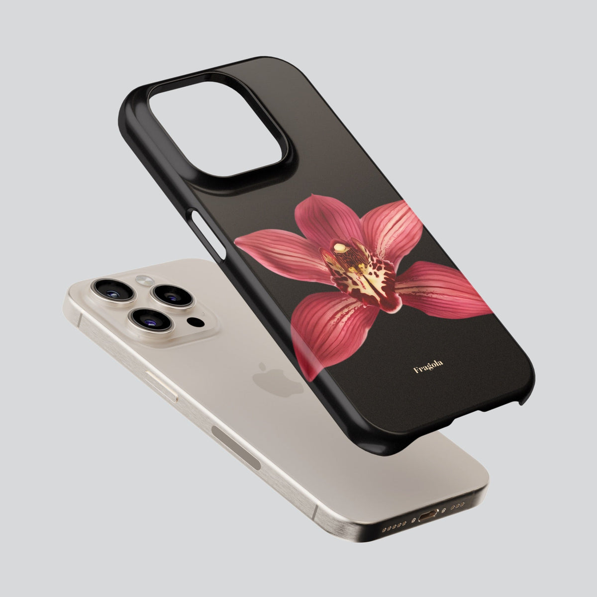 Orchid Wine Premium Tough Shining Phone Case (Double Layer) Available For All iPhone Models