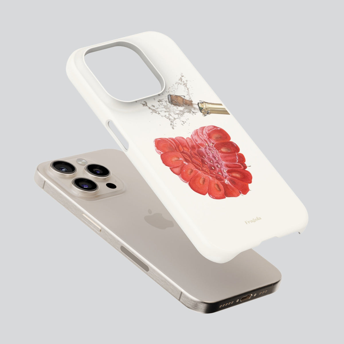 Raspberry Premium Tough Shining Phone Case (Double Layer) Available For All iPhone Models