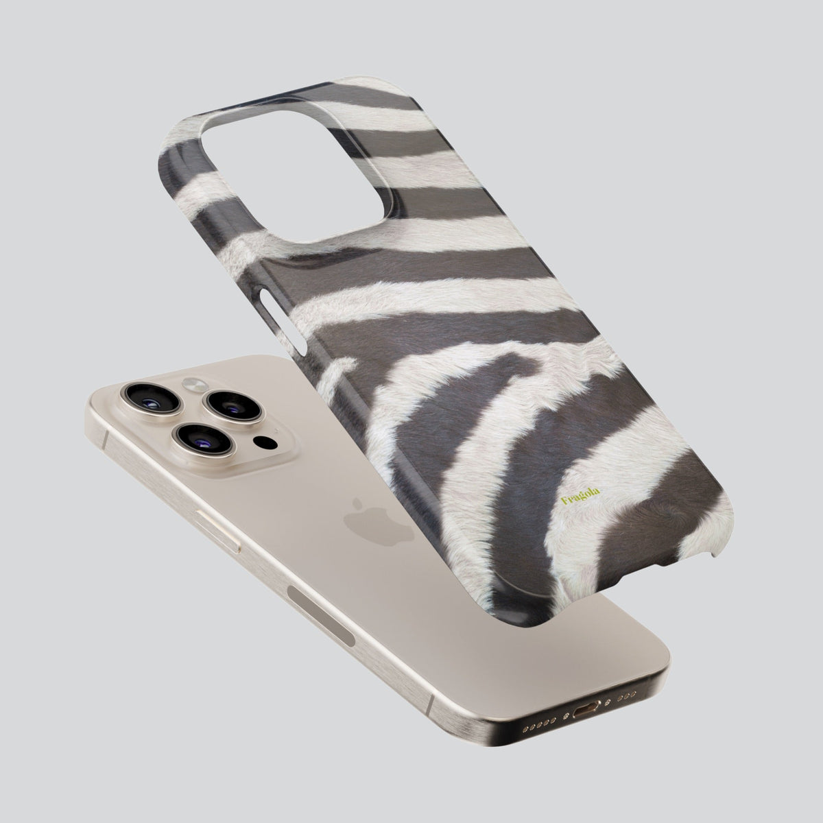 Zebra Premium Tough Shining Phone Case (Double Layer) Available For All iPhone Models