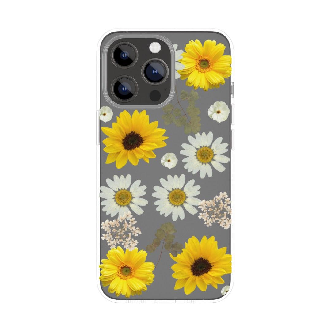 Vintage Flowers Clear Case - Case On
