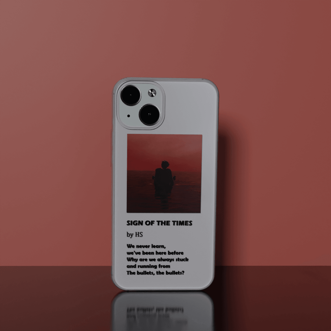 Sign of the Time - Soft Transparent Silicon Case Acrylic (Anti Yellow)