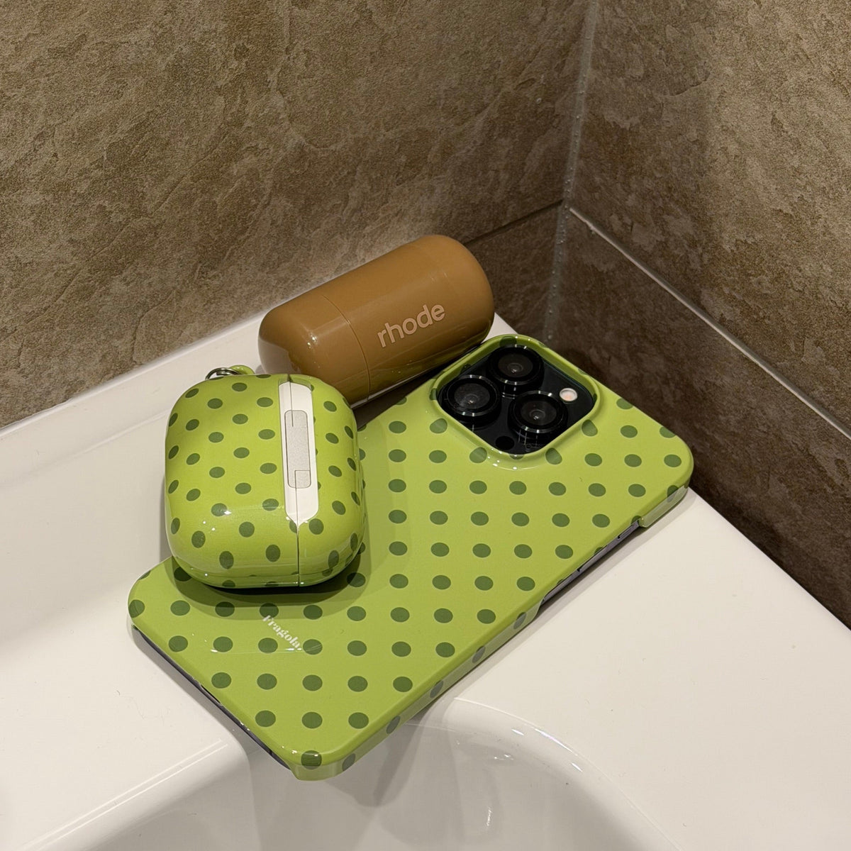 Matcha Premium Tough Shining Phone Case (Double Layer) Available For All iPhone Models