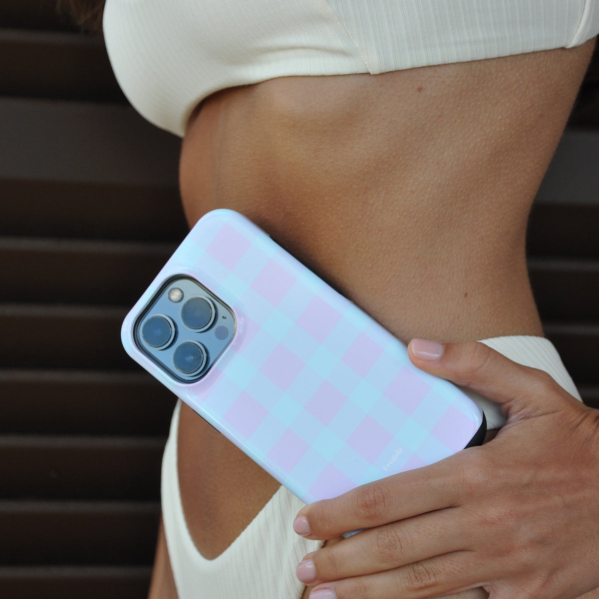Cotton Candy Premium Tough Shining Phone Case (Double Layer) Available For All iPhone Models