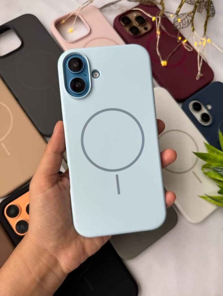 Premium Silicone MagSafe Case for iPhone