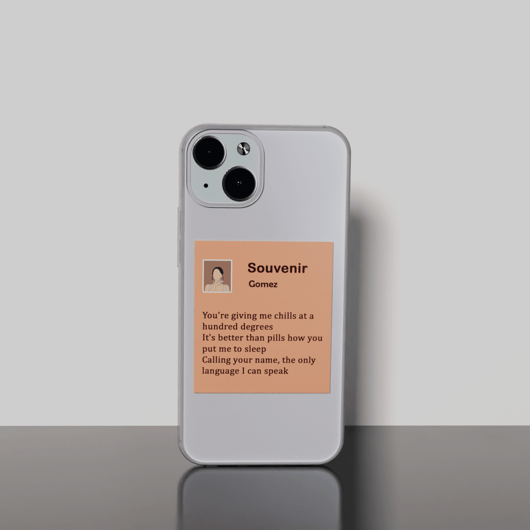 Souvenir - Soft Transparent Silicon Case Acrylic (Anti Yellow)