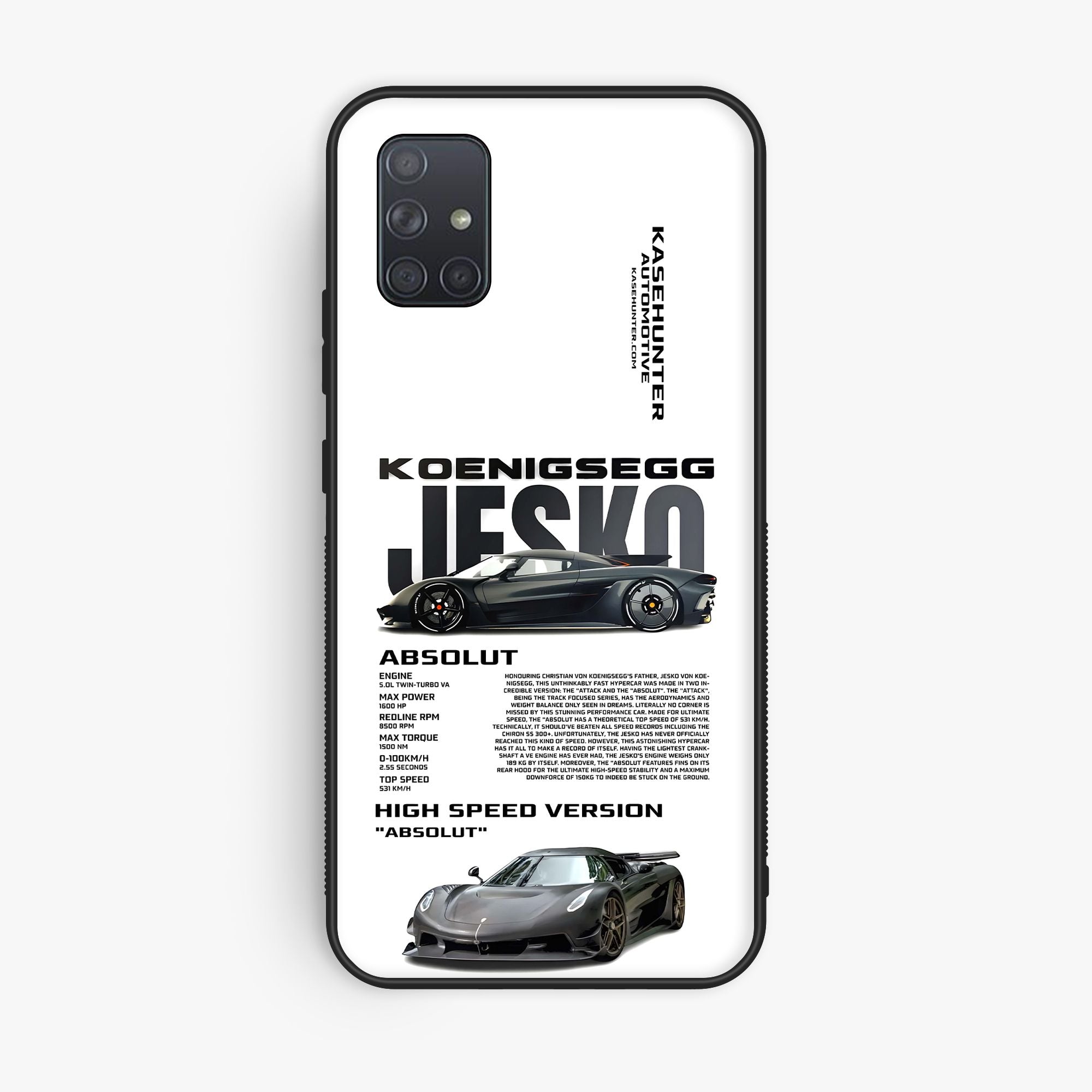 Samsung Galaxy A71 - Wallpaper 164 - Premium Printed Glossy Phone Case