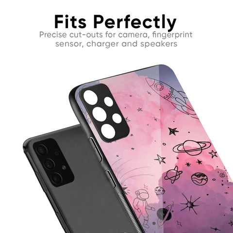 Space Doodles Glossy Case for Vivo Y73