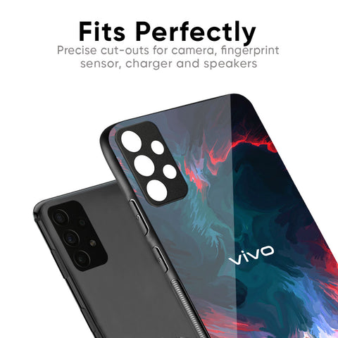 Brush Art Glossy Case For Vivo V25