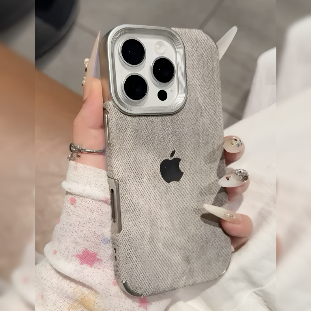 iPhone Denim Luxe Defender Case