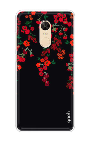 Floral Deco Soft Cover For Xiaomi Redmi 5 Plus