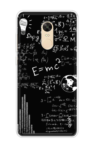 Equation Doodle Soft Cover for Xiaomi Redmi 5 Plus