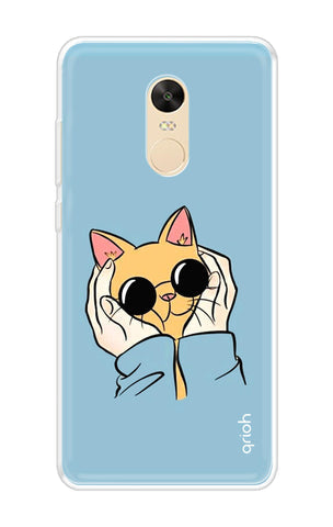 Attitude Cat Soft Cover for Xiaomi Redmi 5 Plus