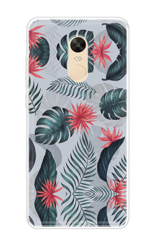 Retro Floral Leaf Soft Cover for Xiaomi Redmi 5 Plus