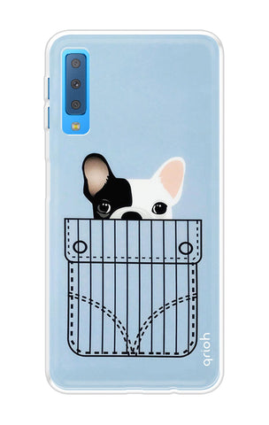 Cute Dog Soft Cover for Samsung A7 2018
