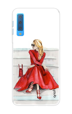 Still Waiting Soft Cover for Samsung A7 2018