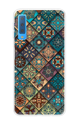 Retro Art Soft Cover for Samsung A7 2018