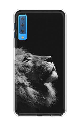 Lion Looking to Sky Soft Cover for Samsung A7 2018