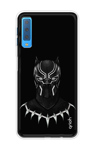 Dark Superhero Soft Cover for Samsung A7 2018