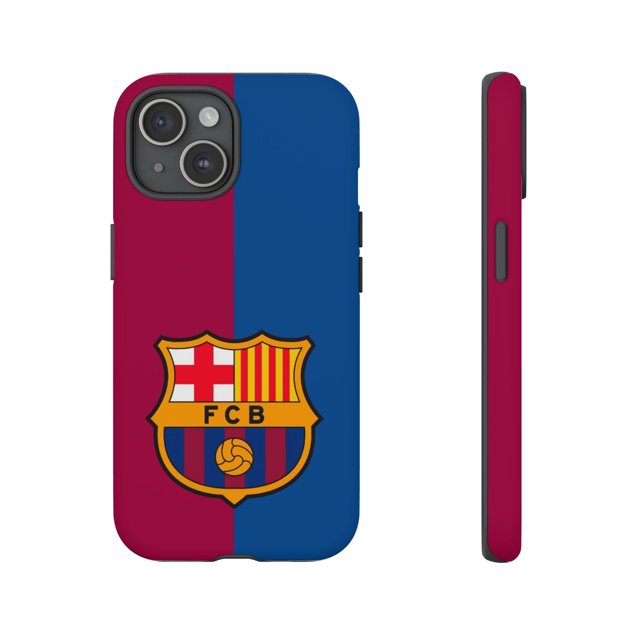 Dual Tone Crest Premium Tough Shining Phone Case (Double Layer) Available For All iPhone Models