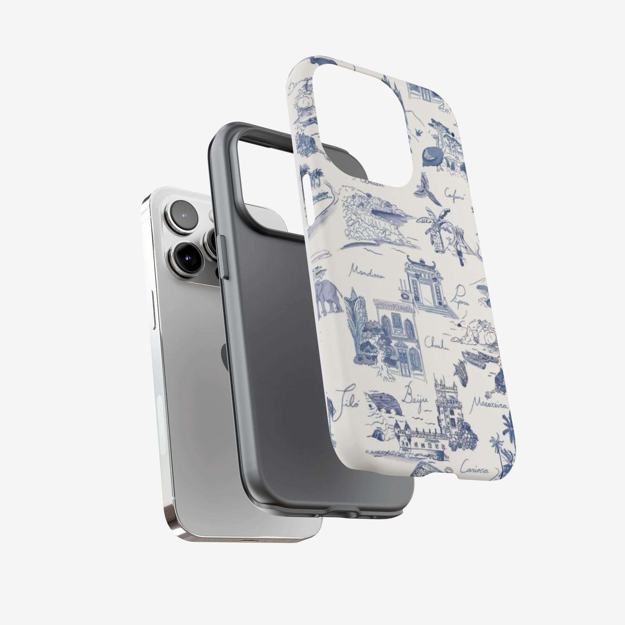 Crimson Bloom Tough Case  Available For All iPhone Models
