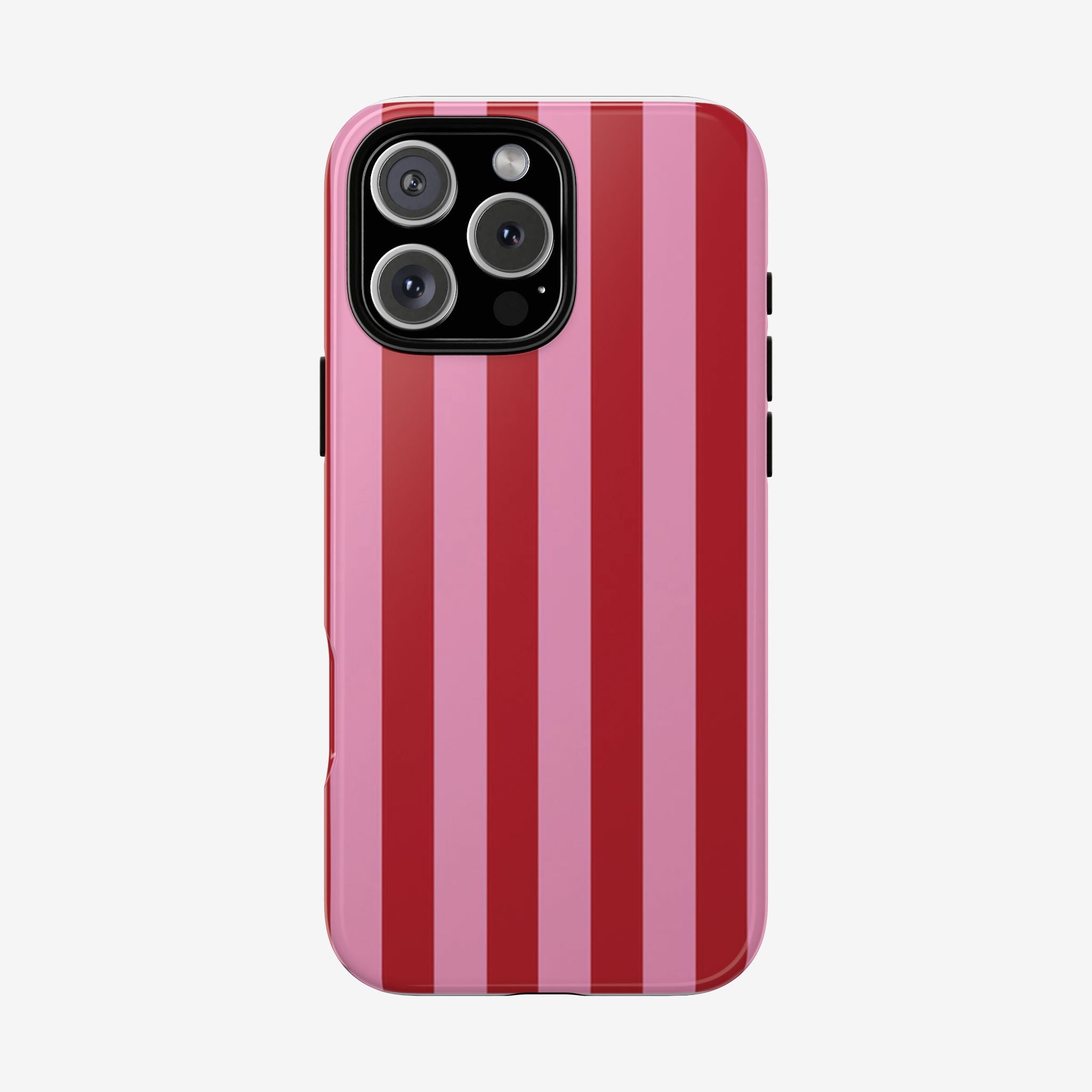 Pink Stripes Tough Case  Available For All iPhone Models