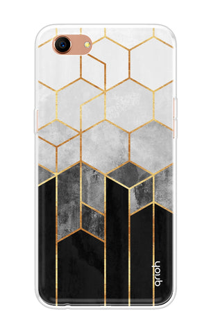 Hexagonal Pattern Soft Cover for Oppo A83