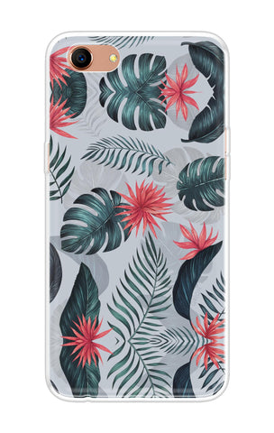 Retro Floral Leaf Soft Cover for Oppo A83