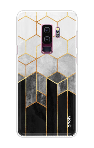 Hexagonal Pattern Soft Cover for Samsung S9 Plus